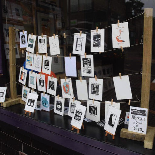 Inky Conditions window display
